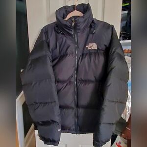 The North Face 700 Original Nuptse Black Puffer Coat Men's XL